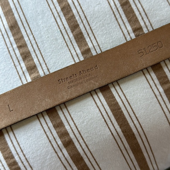 Street Ahead Faux Snake Skin Leather Belt L - Picture 5 of 8